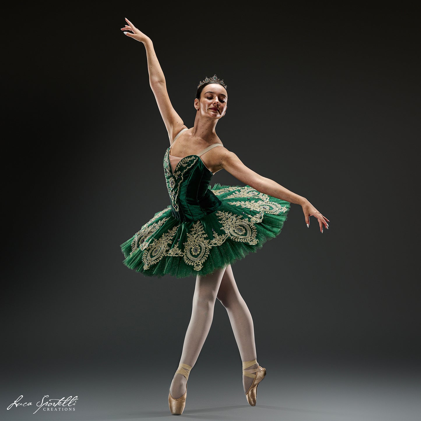 Emerald Classical Tutu Rental