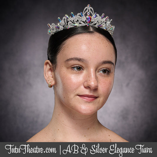 AB and Silver Elegance Tiara