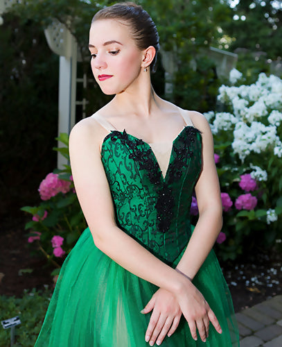Emerald Romantic Tutu Rental
