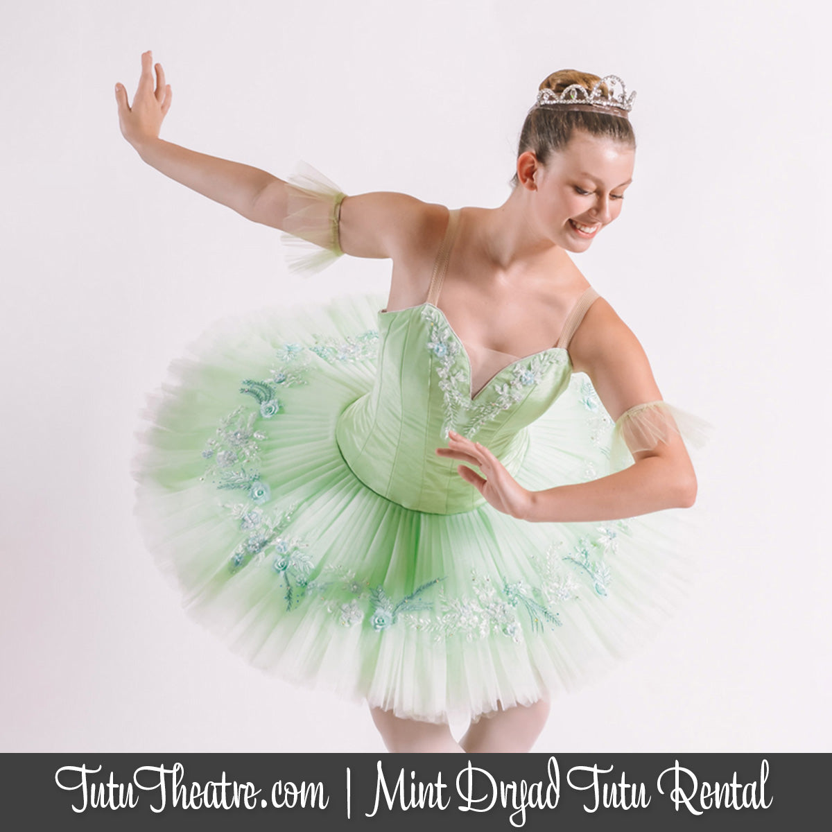 Mint Green Dryad Corps de Ballet Tutu Rental Tutu Theatre Mint Green Dryad Corps de Ballet Tutu Rental Tutu Theatre