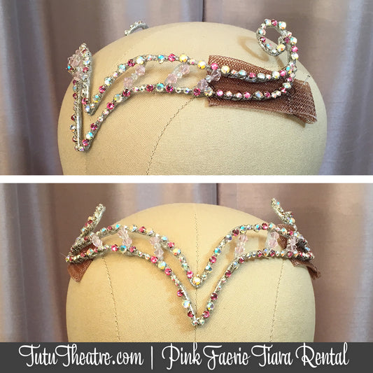 Light Pink Faerie Tiara Rental