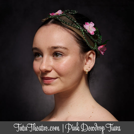 Pink Dewdrop Tiara Rental