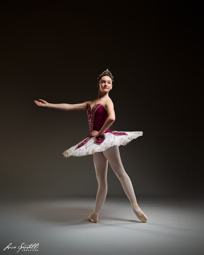 Ruby Paquita Classical Tutu Rental