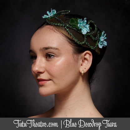 Blue Dewdrop Tiara Rental