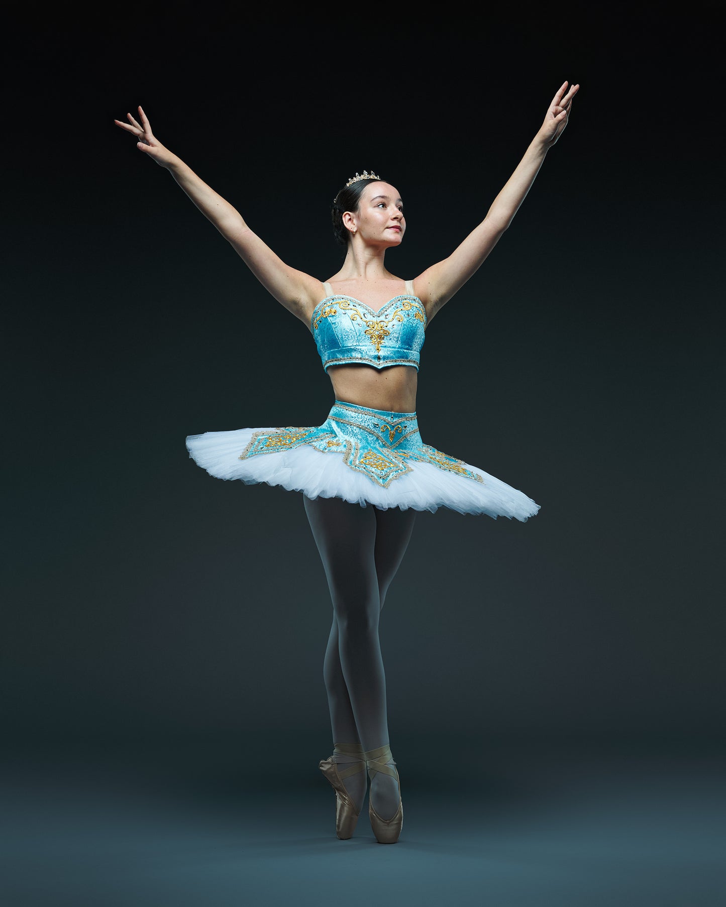 Aqua Odalisque Tutu Rental