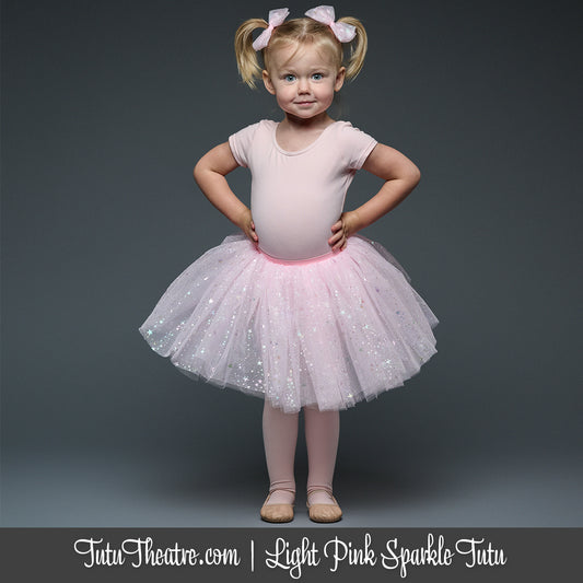 Light Pink Sparkle Children's Tutu