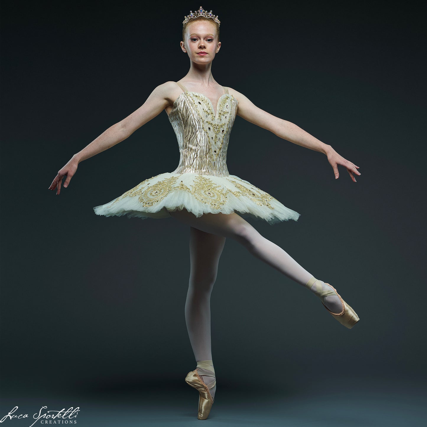 Gold Classical Tutu Rental