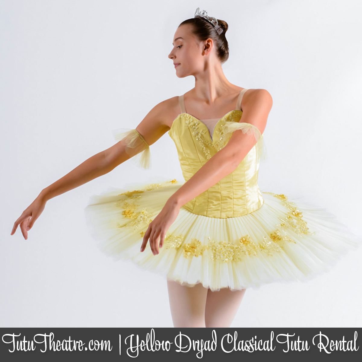 Yellow Dryad Corps de Ballet Tutu Rental