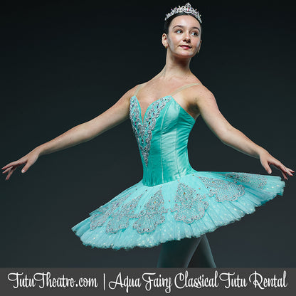 Aqua Fairy Classical Tutu Rental