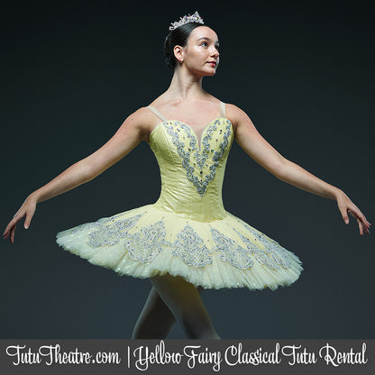 Yellow Fairy Classical Tutu Rental