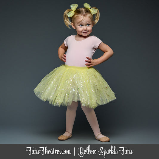 Yellow Sparkle Children's Tutu