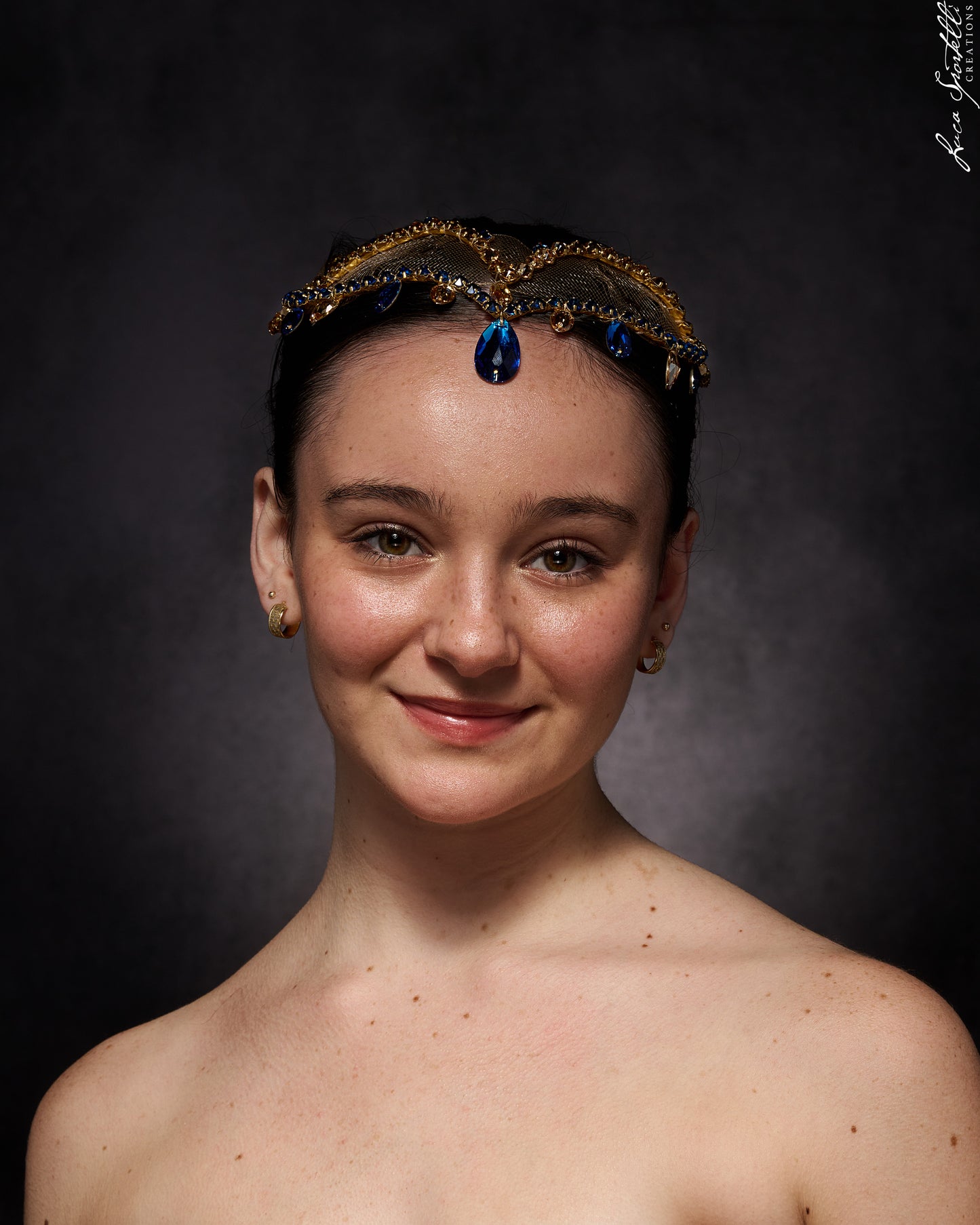 Capri Blue Odalisque Tiara Rental