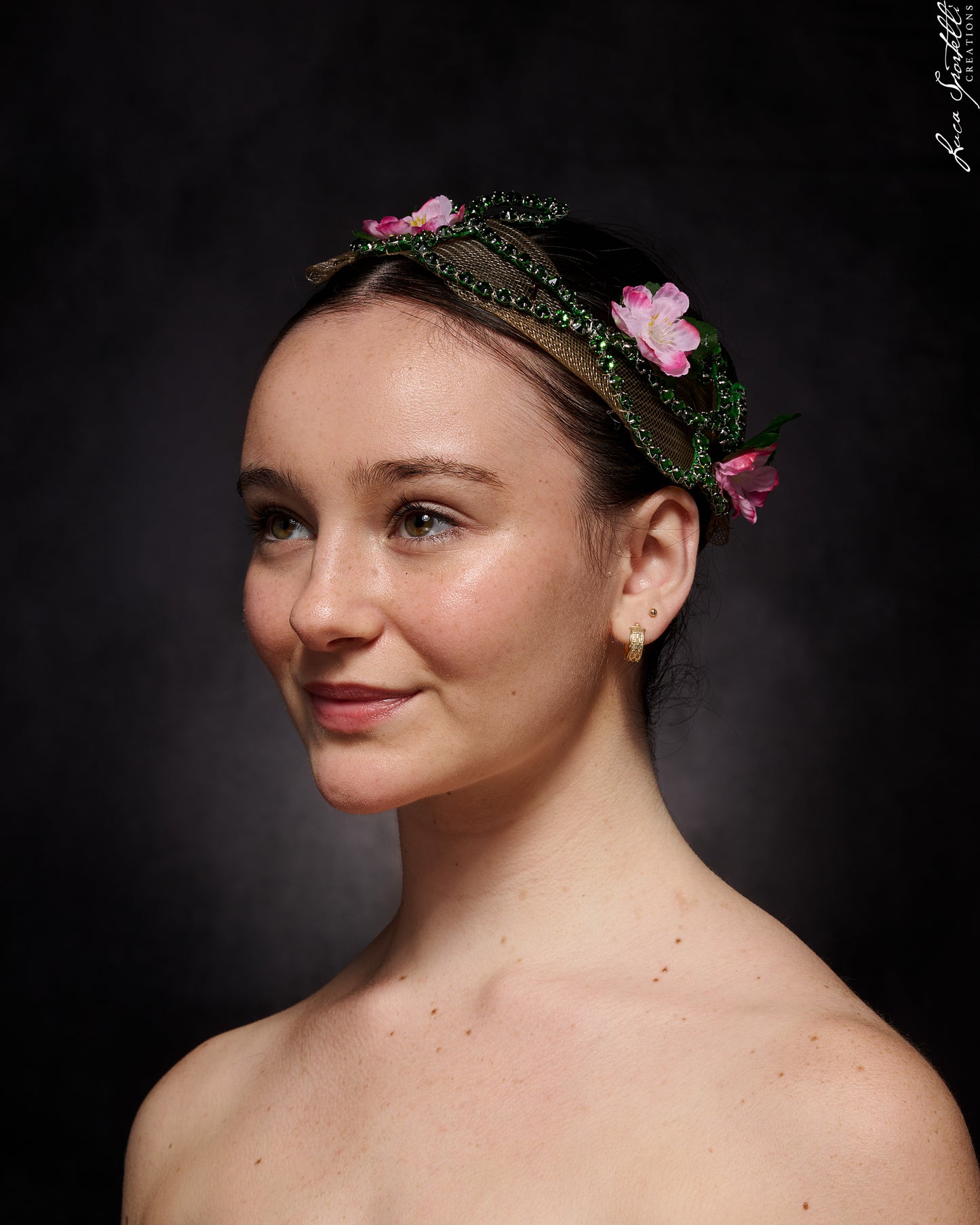 Custom Floral Tiara