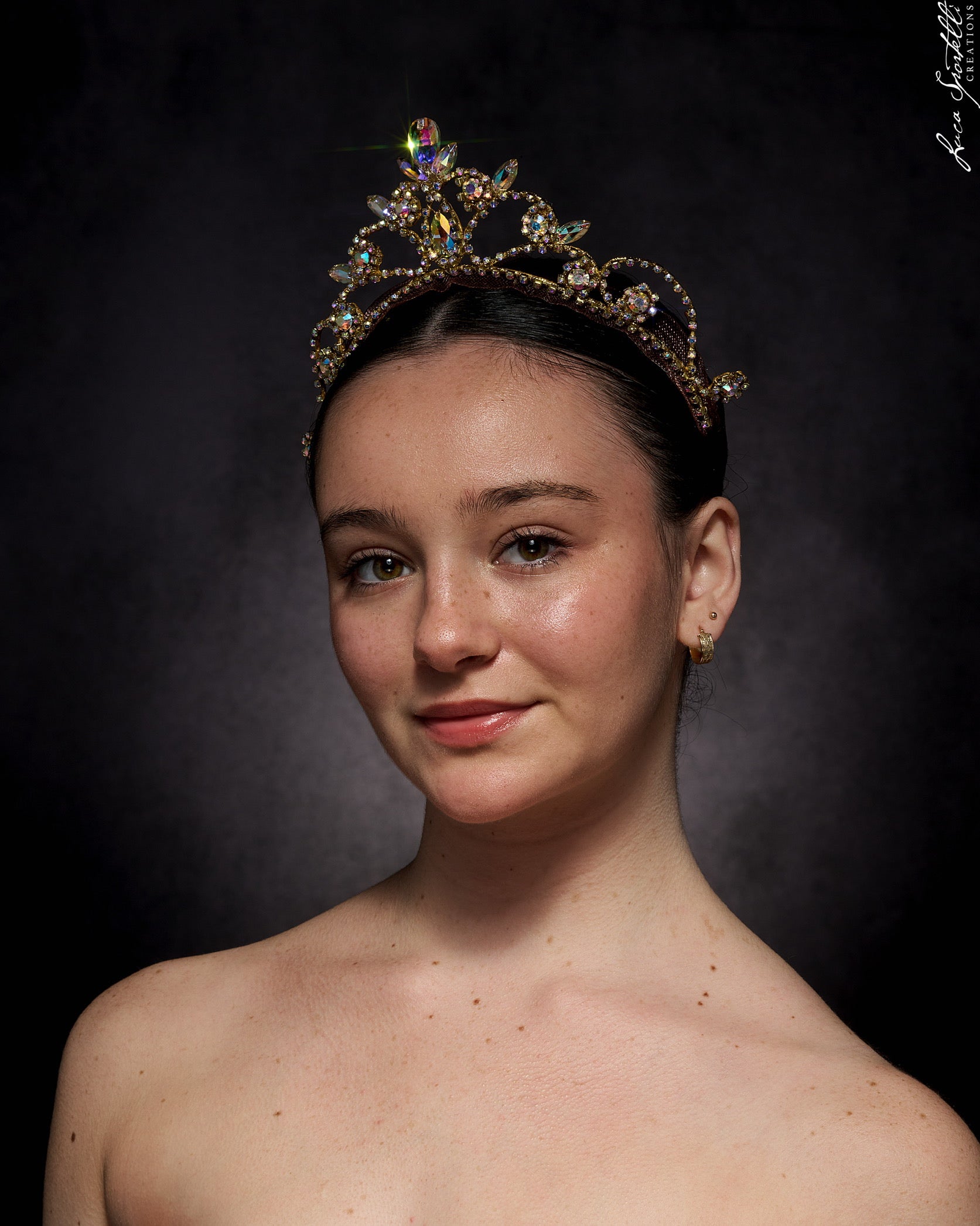 Tiara Design Custom Custom Gold Tiara – Tutu Theatre
