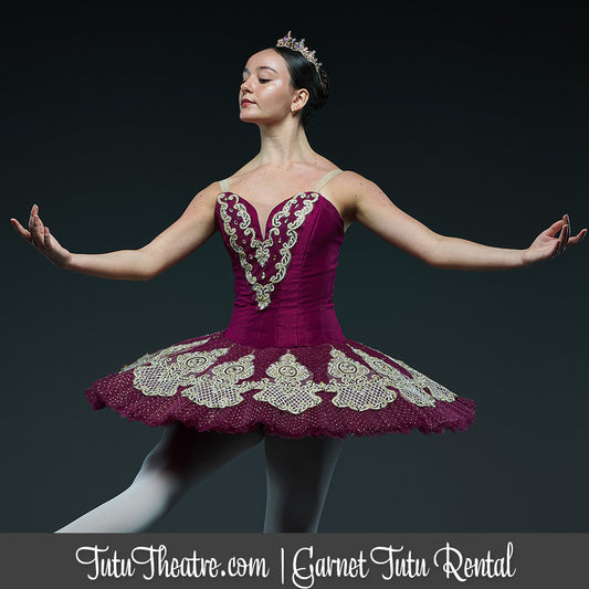 Garnet Classical Tutu Rental