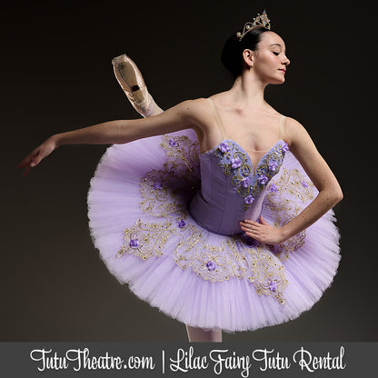 Floral Lilac Fairy Classical Tutu Rental